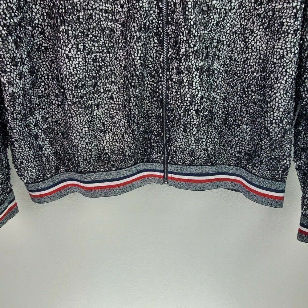 Zoe By Michael Phillips Jacket XXL Black & Silver - Picture 5 of 11